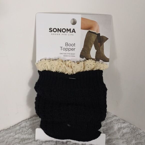 Sonoma Knit & Lace Boot Topper - Picture 1 of 5